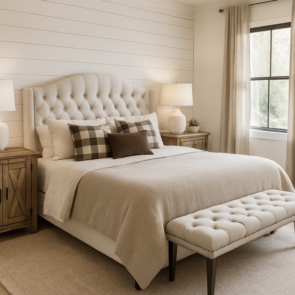 Bedroom after AI renovation