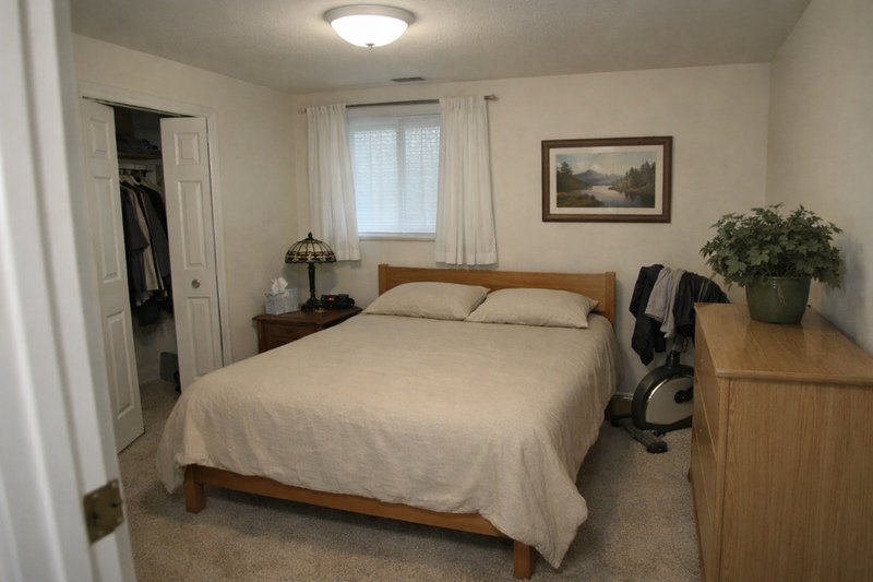 Guest Room - Grandmillennial before renovation